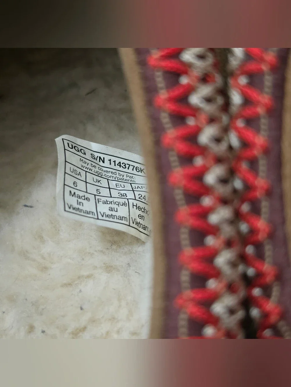 UGG youth fits